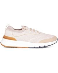 Brunello Cucinelli - Techno Cotton Knit Runners - Lyst