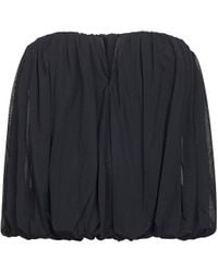 Isabel Marant - Draped Jersey Amalia Bustier Top - Lyst