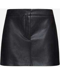 Blanca Vita - Mais Faux Leather Miniskirt - Lyst
