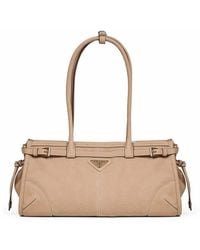 Prada - Desert Prada Bonnie Medium Handbag - Lyst