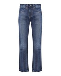 KHAITE - Denim Farley Straight-Leg Jeans - Lyst