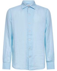 MC2 Saint Barth - Shirt Raphael Linen - Lyst