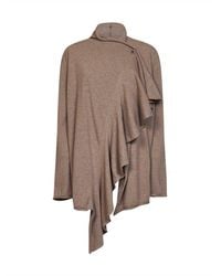 Uma Wang - Tan Cashmere Knit Rouges Cardigan - Lyst