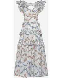 Needle & Thread - Dancing Daisies Cotton Ankle Gown - Lyst