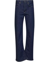 Agolde - Stretch Denim Mid Rise Kick Boot Jeans - Lyst