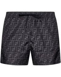 Fendi - Nylon Shorts - Lyst