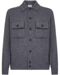 D 40 - Virgin Wool Knit Jacket - Lyst