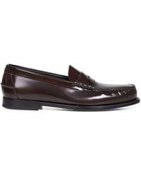 Church's - Burnt Polished Fumè Leather Rowley Loafers - Lyst