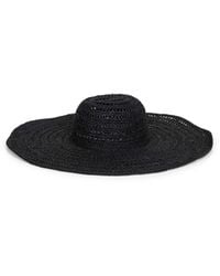 IBELIV - Raffia Miaro Floppy Beach Hat - Lyst