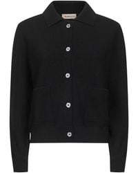 Blanca Vita - Virgin Wool Knit Cardigan - Lyst