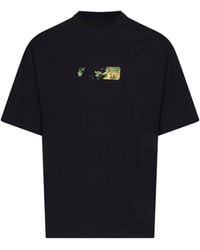 Off-White c/o Virgil Abloh - T-Shirt Spices Arrow Cotton T-Shirts - Lyst