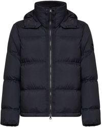 Stone Island - Cordura Advanced Fabrics 6.6 Ripstop Nylon Hooded Down Jacket - Lyst