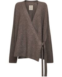 Uma Wang - Raccoon Fur Kimono-Style Cardigan - Lyst