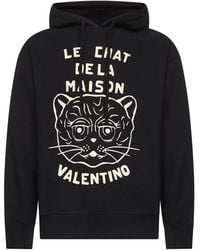 Valentino - Le Chat De La Maison Hoodie - Lyst