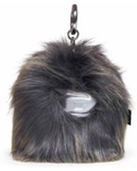 DIESEL - Monster Furry Charm With Pendant - Lyst