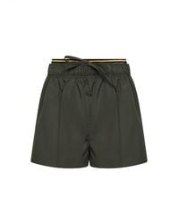 Prada - Military Twill Shorts - Lyst