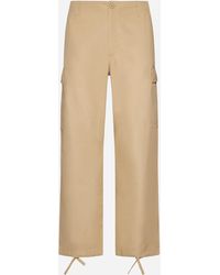 KENZO - Cotton Cargo Workwear Pants - Lyst