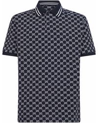 Gucci - And Gg Jacquard Cotton Pique Polo Shirt - Lyst