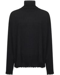 Uma Wang - Cashmere Cut-Out Turtleneck Sweater - Lyst