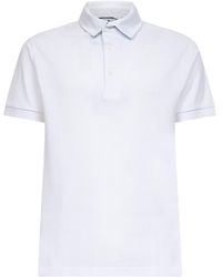 Etro - Cotton Piquet Polo Shirt - Lyst