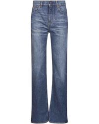 Chloé - Denim Straight Jeans - Lyst