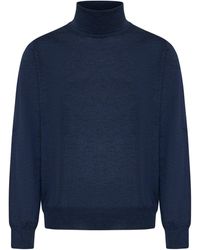 D 40 - Virgin Wool Turtleneck Sweater - Lyst