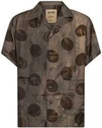 Uma Wang - Printed Moulay Short-Sleeved Shirt - Lyst