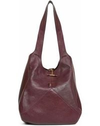 Chloé - Burgundy Balloon Shoulder Bag - Lyst