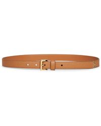 Prada - Caramel Saffiano Leather Belt - Lyst