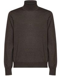 Tagliatore - Virgin Wool Knit Miles Turtleneck Sweater - Lyst