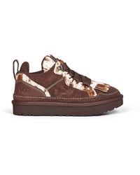 UGG - Burnt Cedar Lowmel Western Sneakers - Lyst