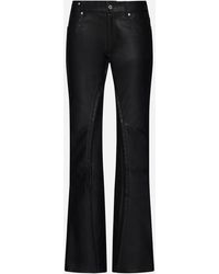 Y. Project - Faux Leather Trousers - Lyst
