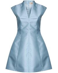 Blanca Vita - Powder Taffeta Alinka Mini Dress - Lyst