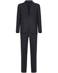 Tagliatore - Single-Breasted Wool Suit - Lyst
