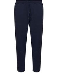 Brunello Cucinelli - Cobalt Techno Cotton Trousers - Lyst