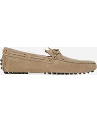 Car Shoe - Suede Boat Loafers - Lyst