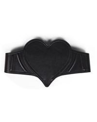Vivienne Westwood - Heart Leather Corset Belt<Br - Lyst