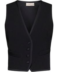 Blanca Vita - Gymnoca Viscose-Blend Waistcoat - Lyst