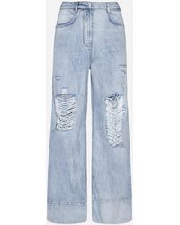 Givenchy Jeans a gamba extra ampia - Blu