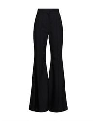 Costarellos - Stretch Wool Daline Flared Trousers<Br - Lyst