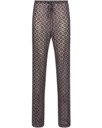 Dries Van Noten - Embellished Jersey Pants - Lyst