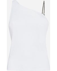 Givenchy - 4g Chain Strap Cotton Top - Lyst