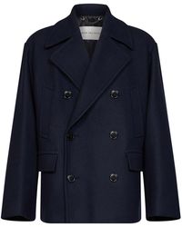 Dries Van Noten - Wool-Blend Rascott Double-Breasted Peacoat - Lyst