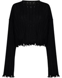 Uma Wang - Top With Fringed Hem - Lyst