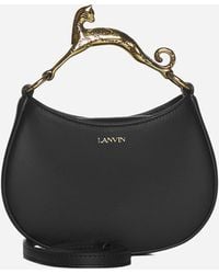 Lanvin - Hobo Cat Nano Leather Bag - Lyst