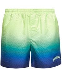 CASABLANCA - Gradient Monogram Swim Shorts - Lyst