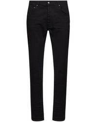 Amiri - Stretch Cotton Denim Stack Skinny-Fit Jeans - Lyst