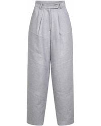 Batakovic - Loro Piana Linen Blend Denim Trousers - Lyst