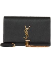 Saint Laurent - Kate Leather Wallet On Chain Bag - Lyst