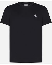 Burberry - Parker Logo Cotton T-Shirt - Lyst